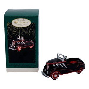 Vintage 1996 Hallmark Ornament 1937 Steelcraft Auburn By Murray Club Edition New